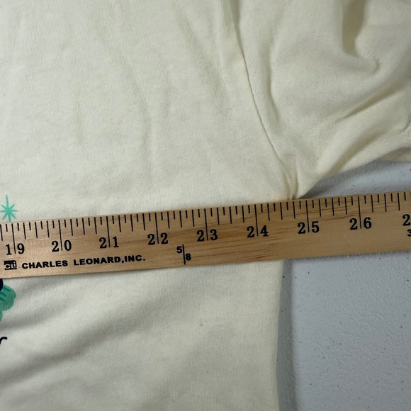 Harry Potter The Deathly Hallows Graphic Tee Shirt Cream XXL Wizarding World - Picture 6 of 6